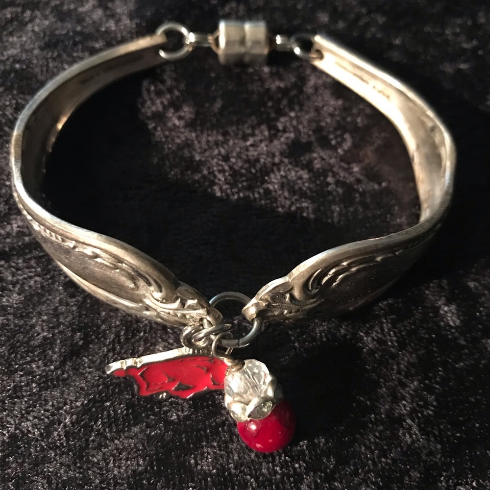 Arkansas Razorback Bracelet